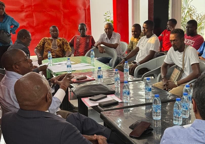 Réunion des supporters